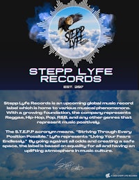 a flyer for step lyfe records